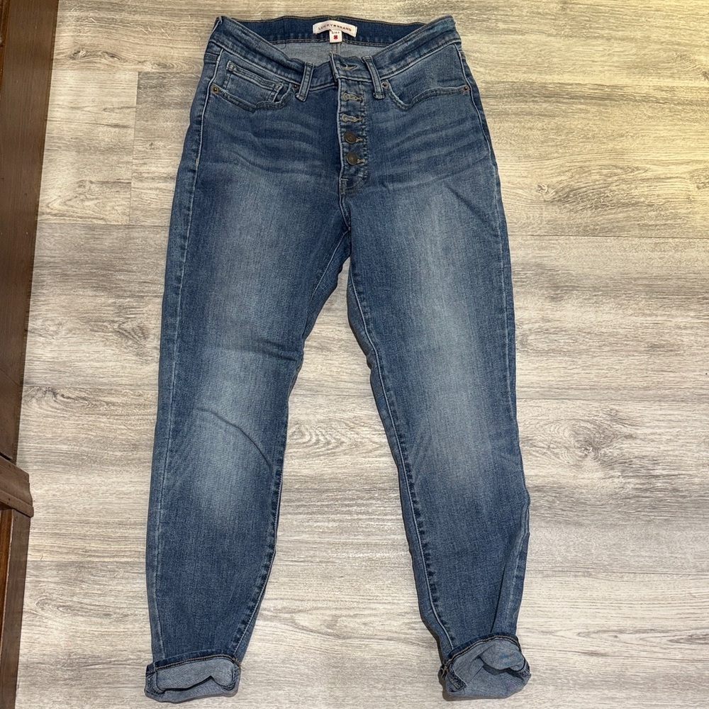 Lucky Brand High Rise Bridgette Skinny Jeans